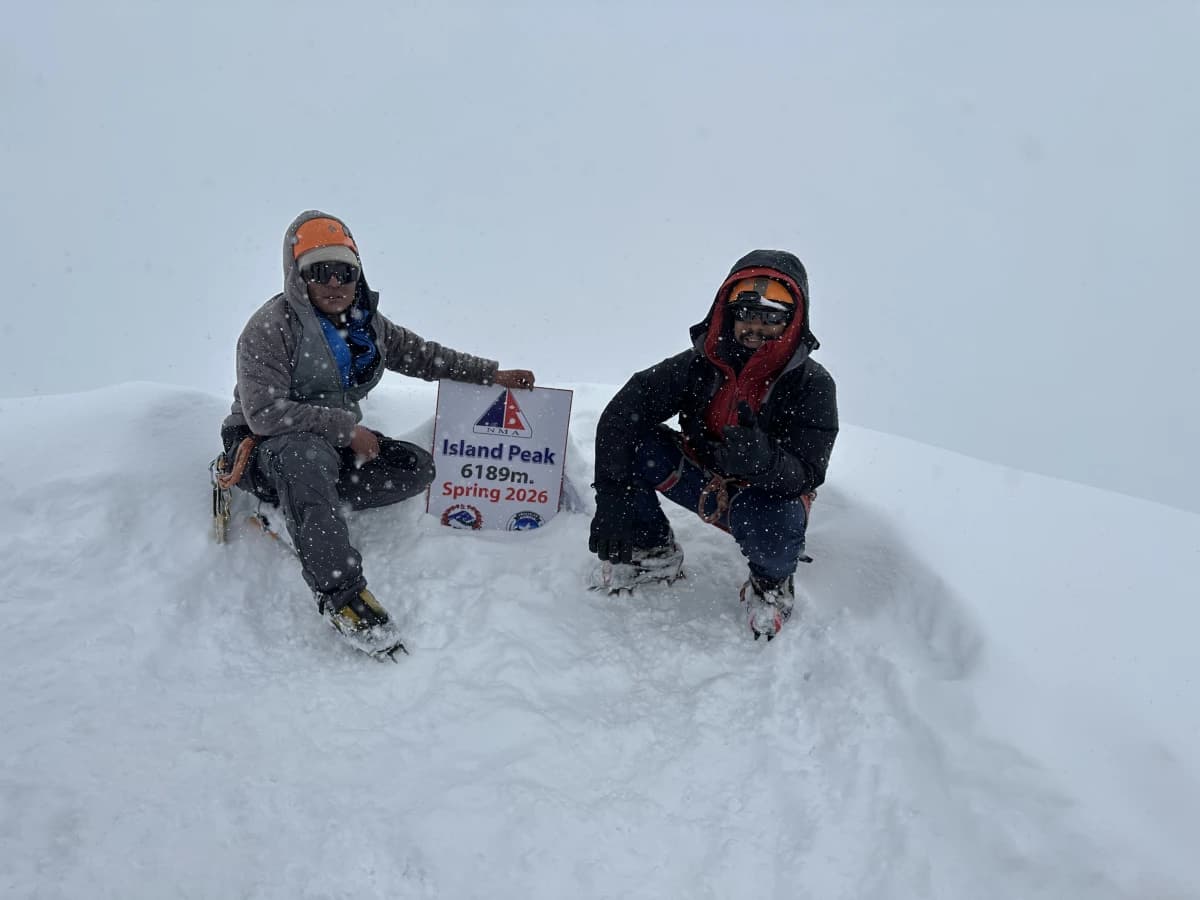 Island Peak Cllmbing