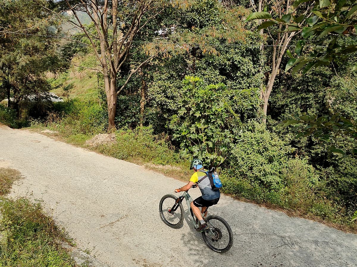 Kathmandu Mountain Biking Day Tour