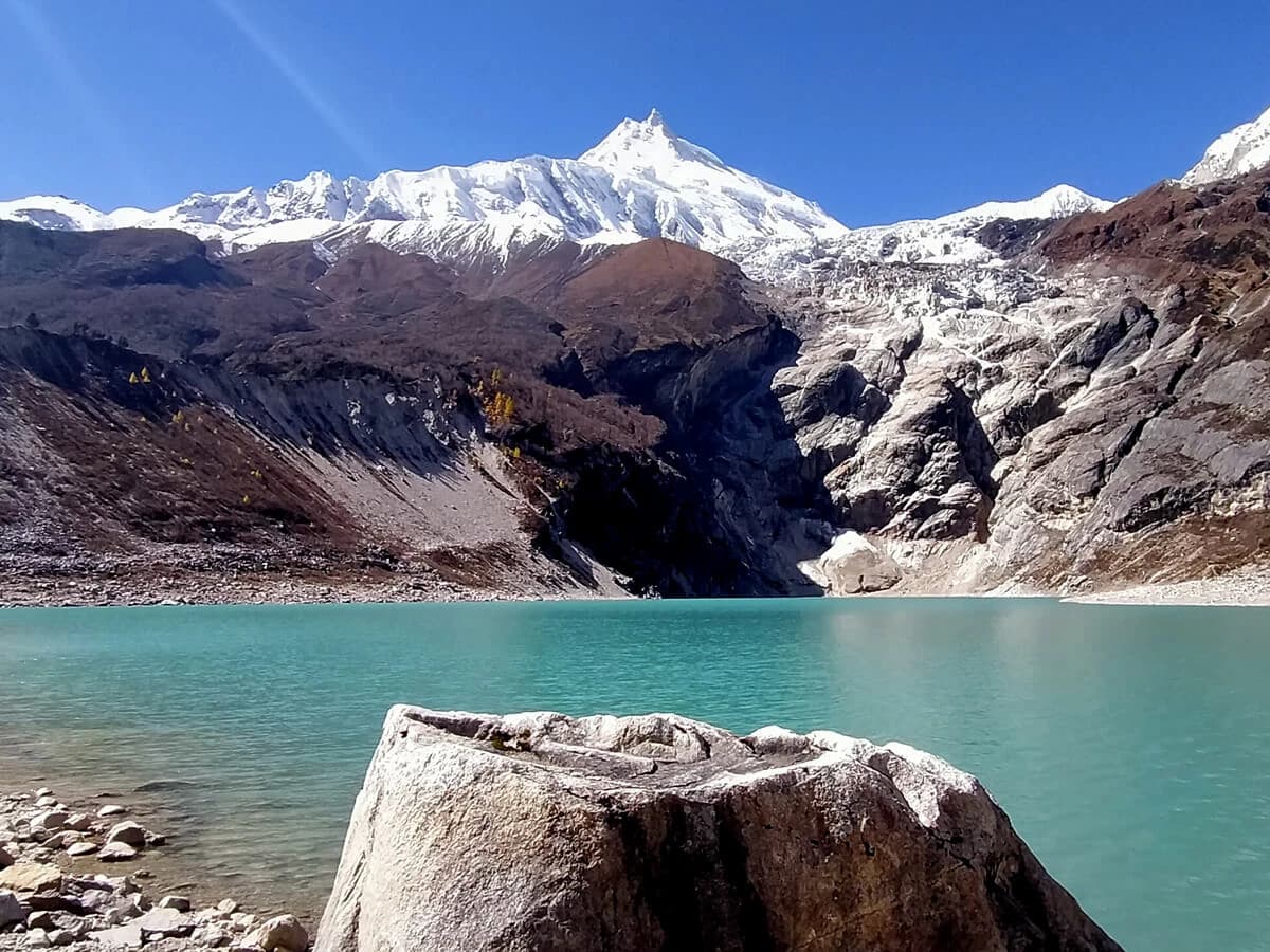 Lake in Manaslu Region