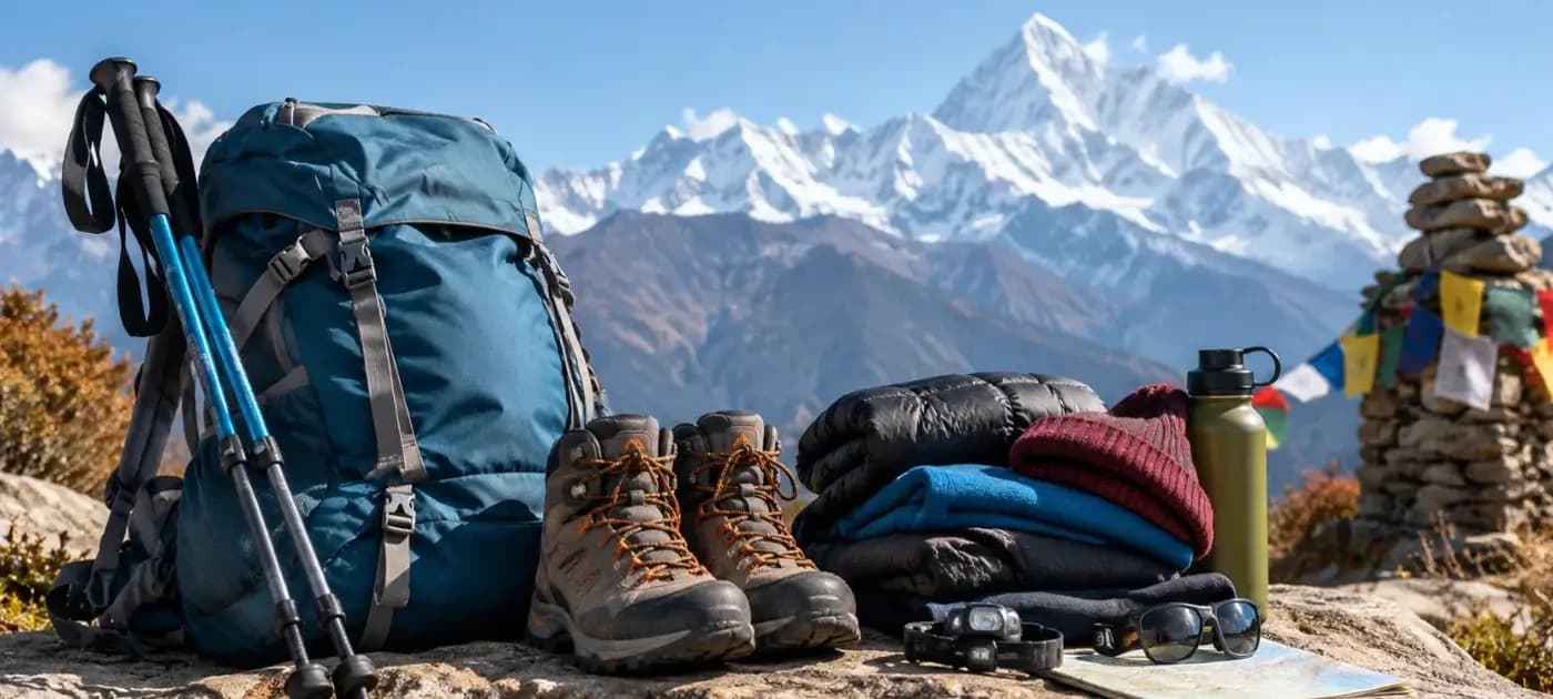 Nepal Trekking Equipments List