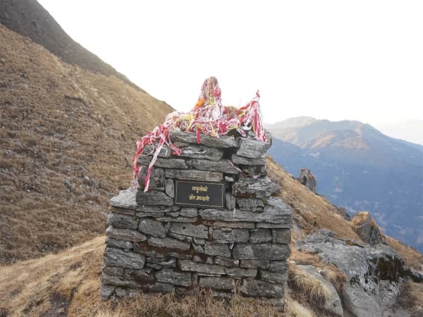 Mane Wall On The Way To Khayar Lake